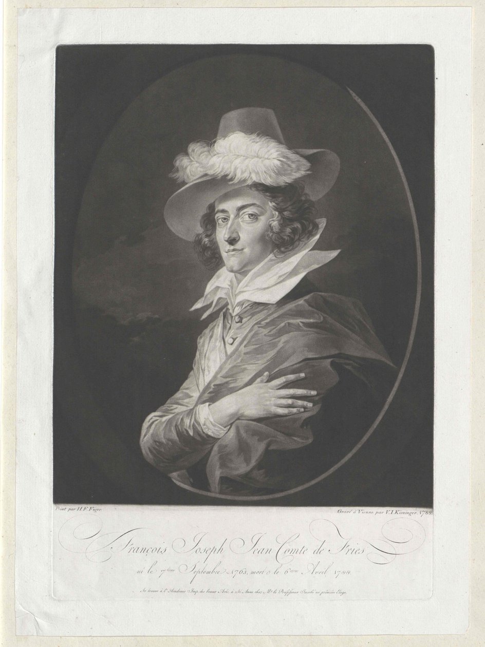 Franz Joseph Johann Fries alkotó: Artist Unknown