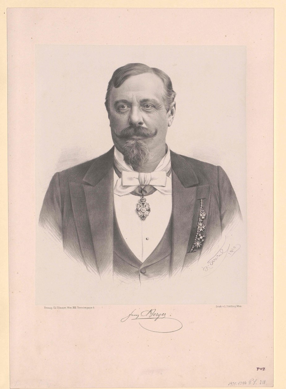 Franz Ritter Berger alkotó: Artist Unknown