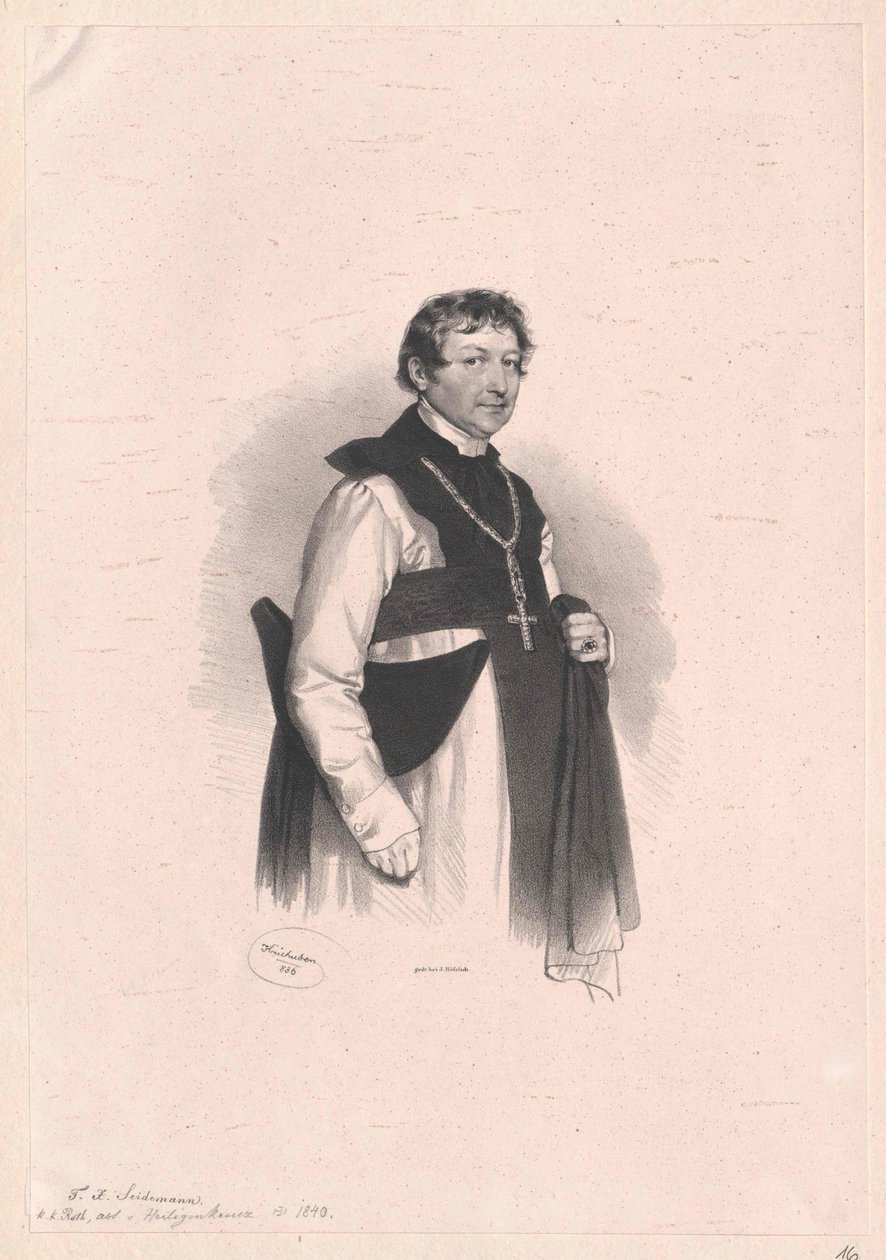 Franz Xavier Seidemann alkotó: Artist Unknown