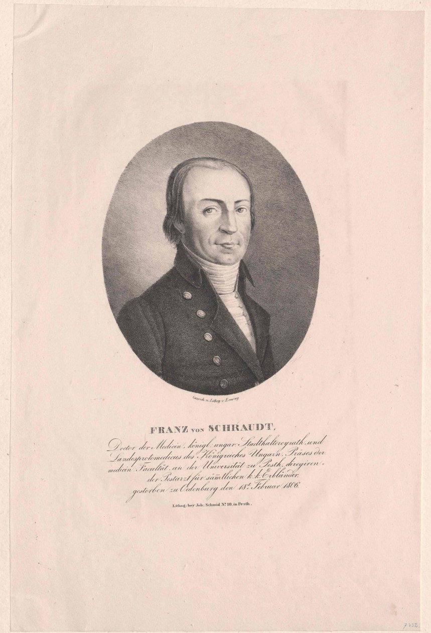 Franz von Schraudt alkotó: Artist Unknown