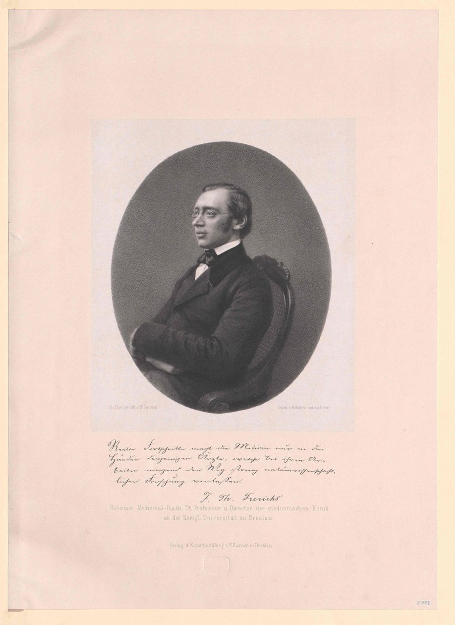 Frederick Theodor von Frerichs alkotó: Artist Unknown