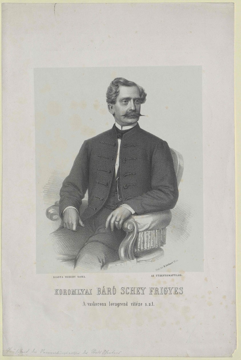 Frederick báró Schey-Koromla alkotó: Artist Unknown