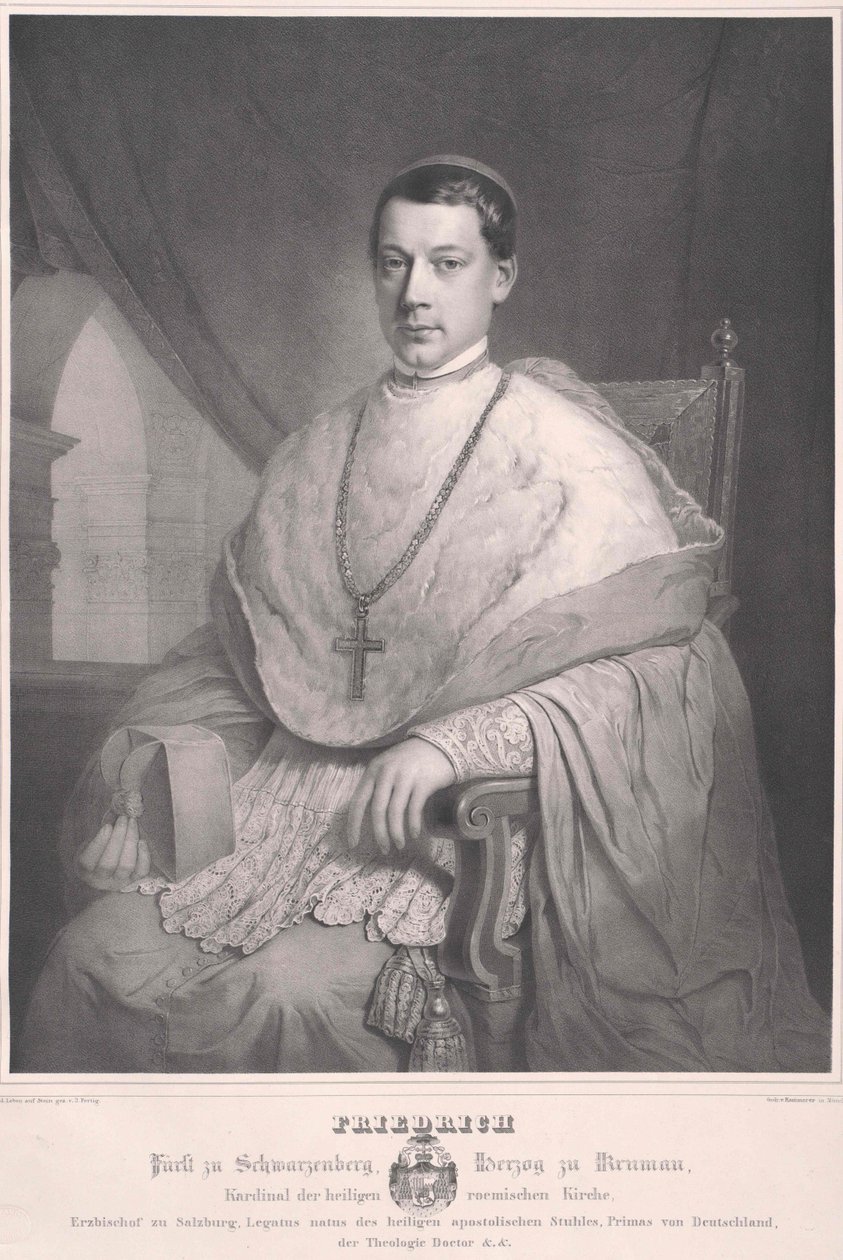 Frederick gróf Schwarzenberg-Krumau alkotó: Artist Unknown