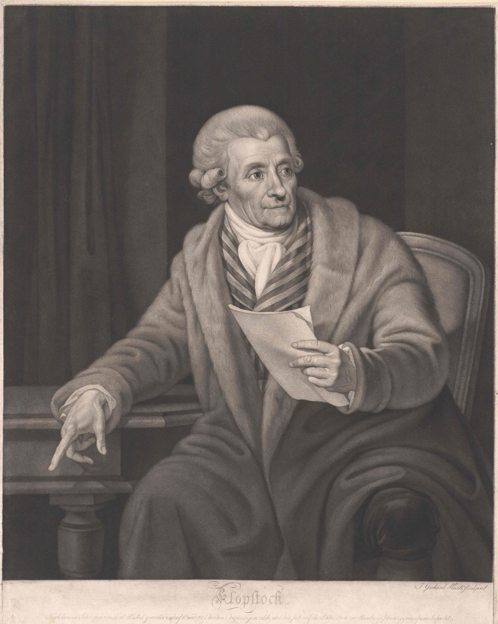 Friedrich Gottlieb Klopstock alkotó: Artist Unknown