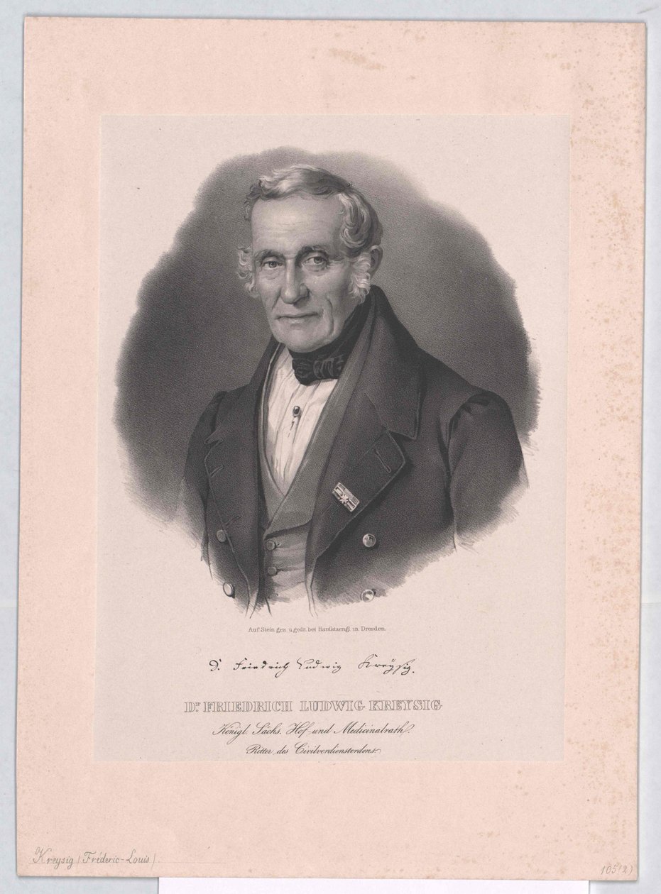 Friedrich Ludwig Kreysig alkotó: Artist Unknown