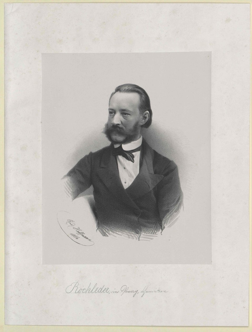 Friedrich Rochleder (nyomtatás) alkotó: Artist Unknown