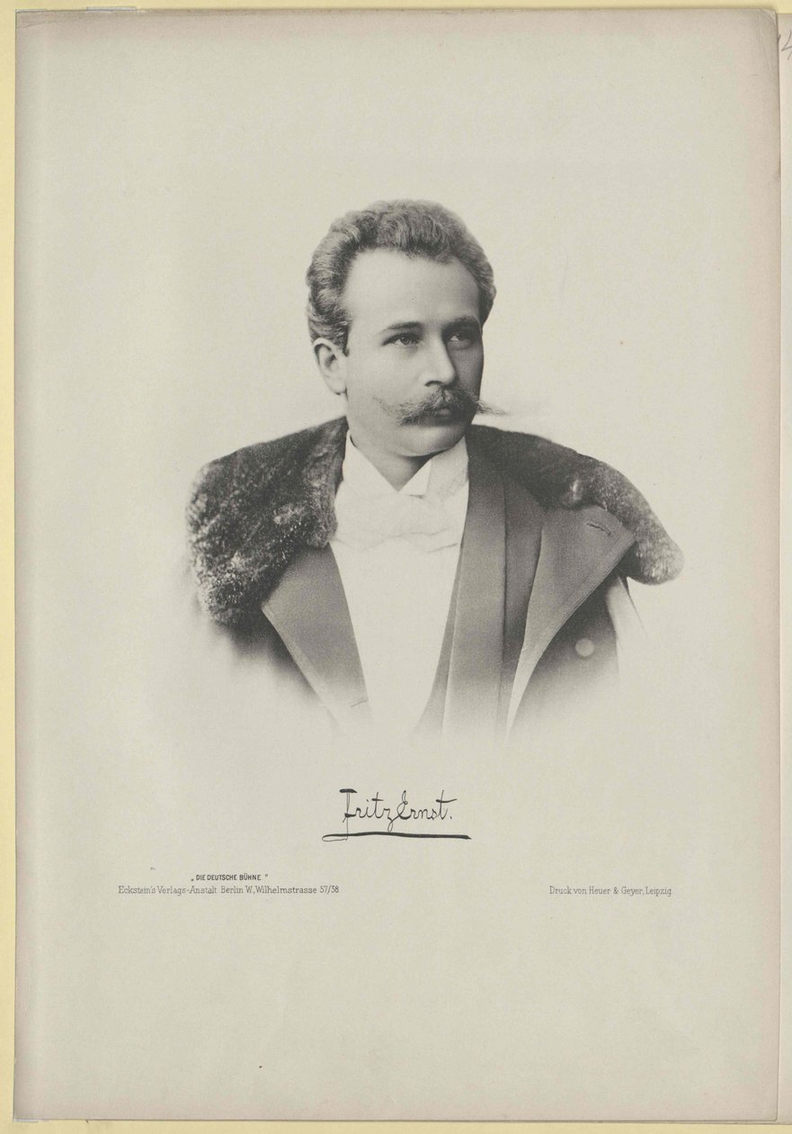 Fritz Ernst úr alkotó: Artist Unknown