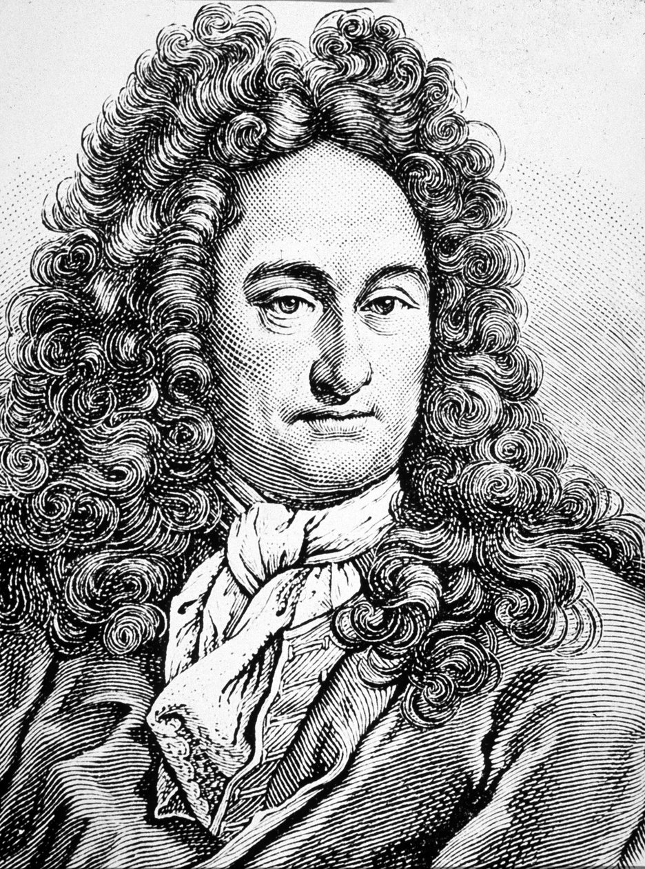 G W Leibniz Gottfried Wihlem (metszet) alkotó: Artist Unknown