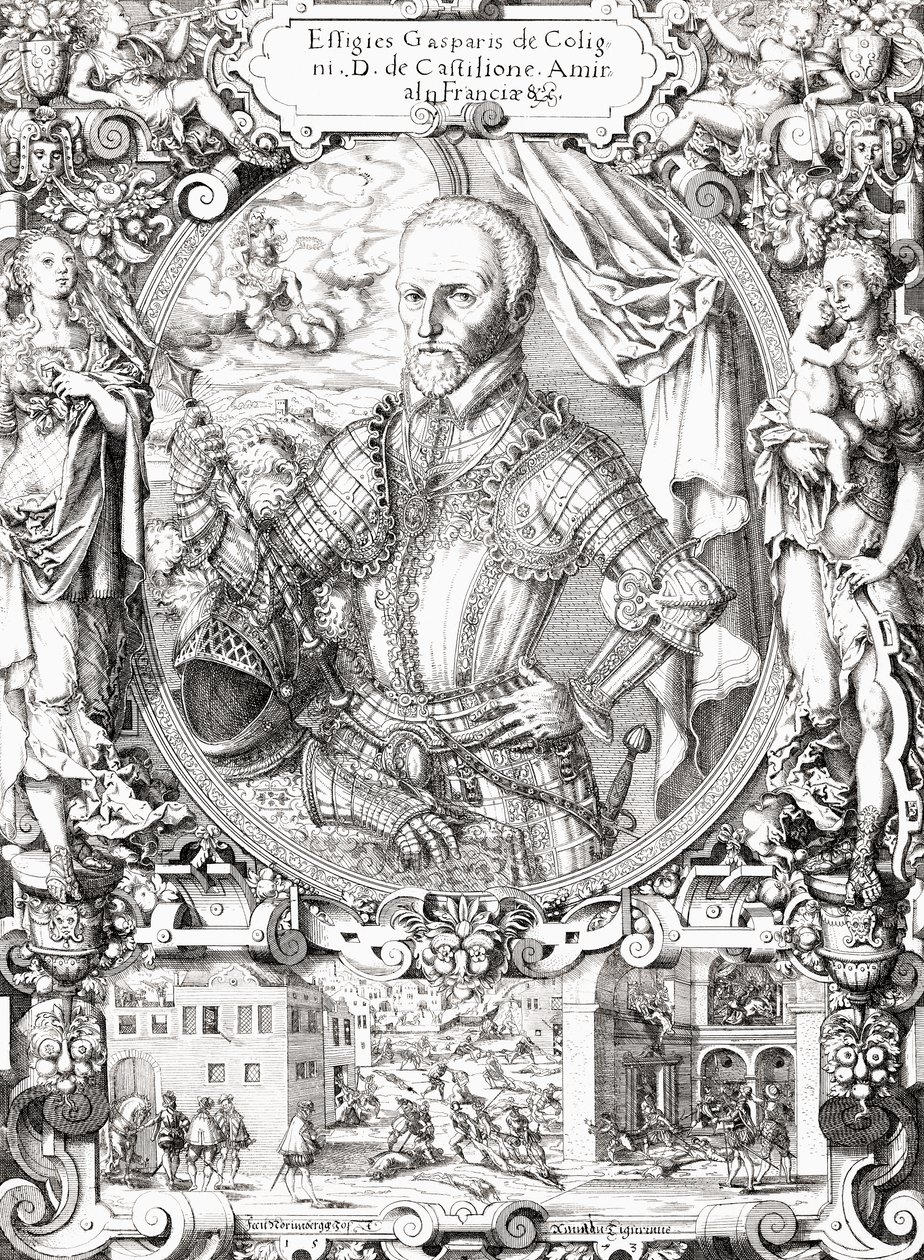 Gaspard de Coligny, Châtillon ura, alkotó: Artist Unknown