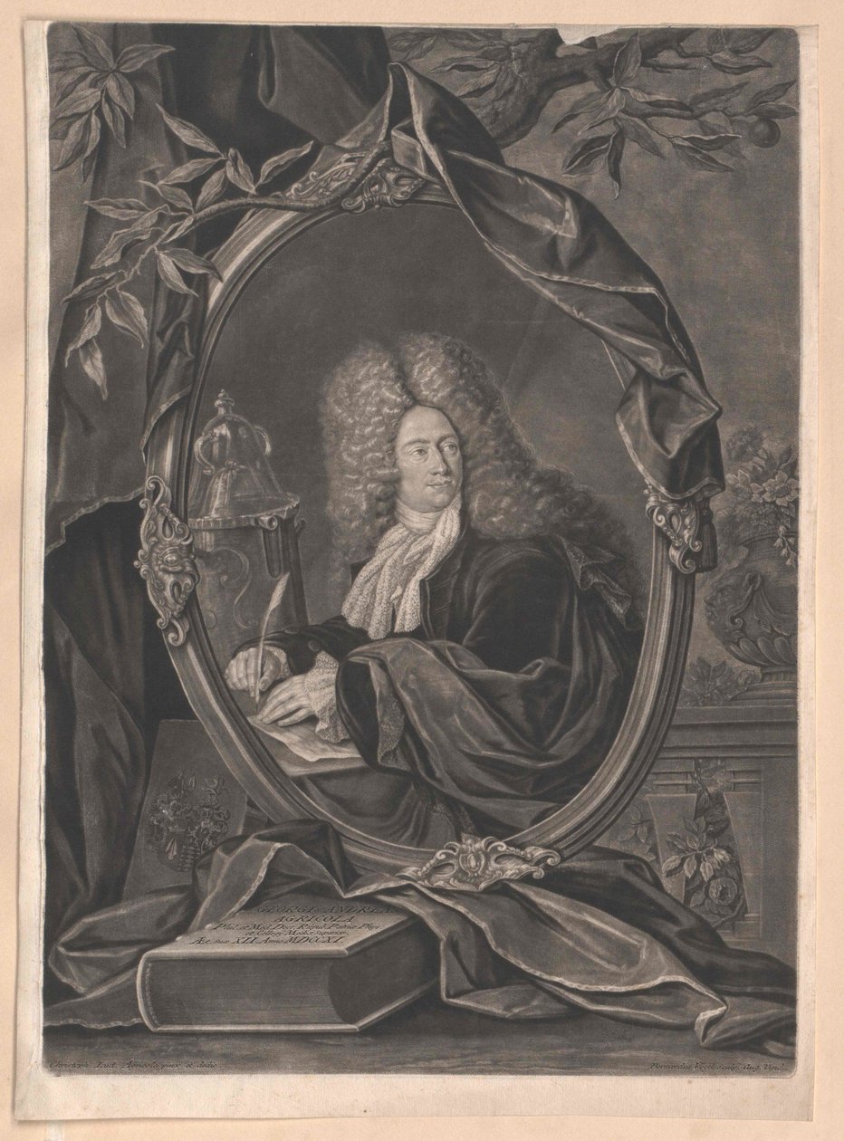 Georg Andreas Agricola alkotó: Artist Unknown