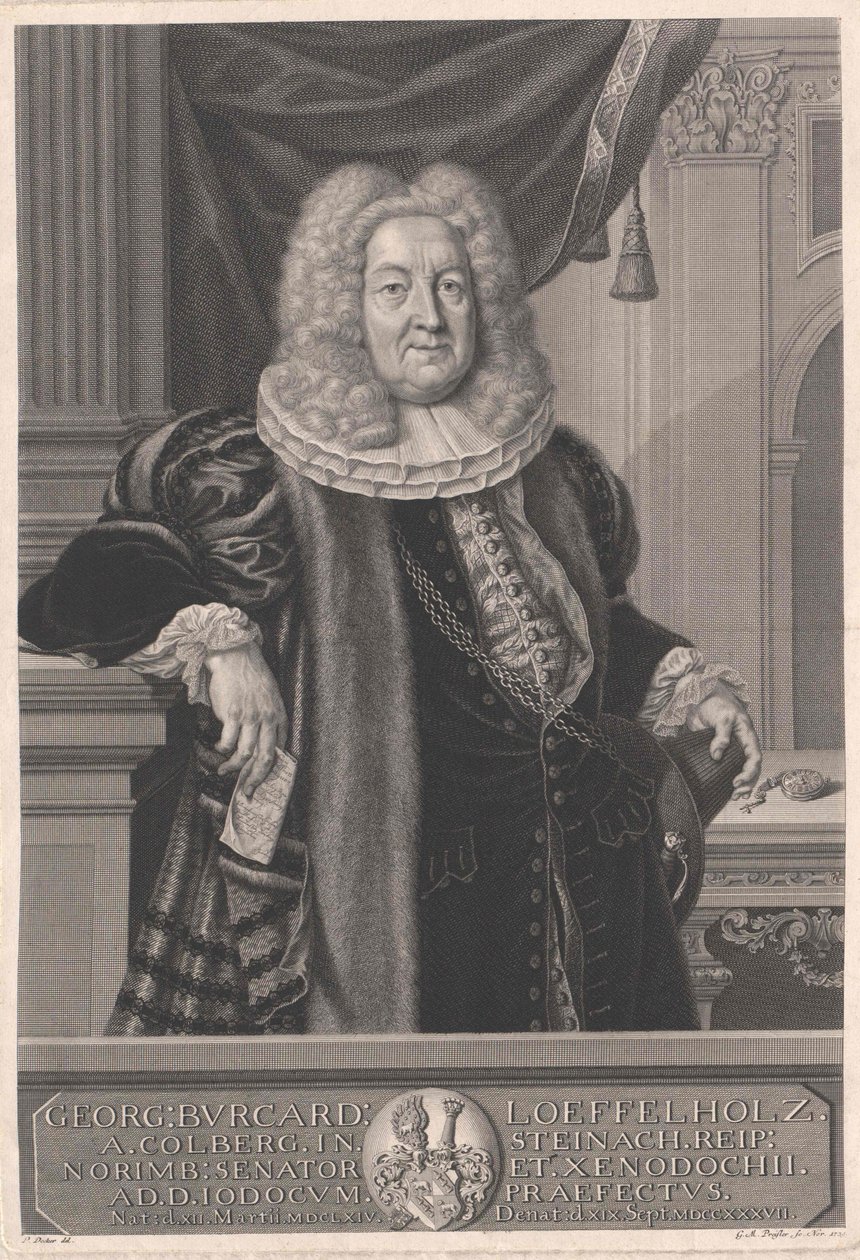 Georg Burkhard Loeffelholz von Colberg alkotó: Artist Unknown