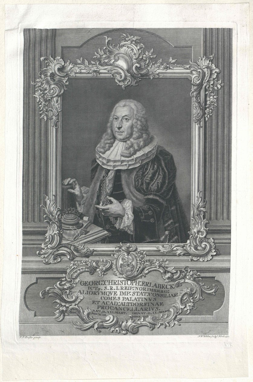 George Christoph Erlabeck alkotó: Artist Unknown
