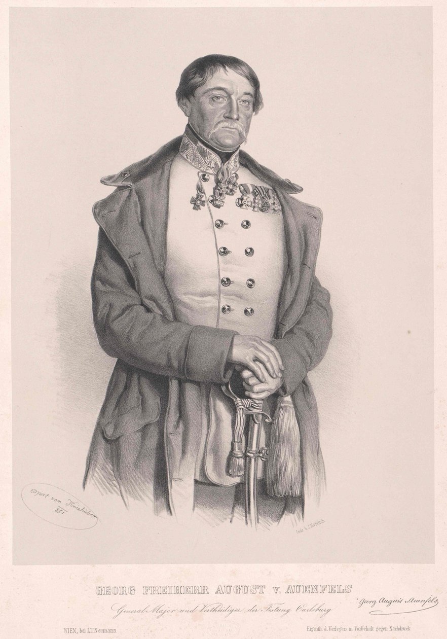 George báró August von Auenfels alkotó: Artist Unknown