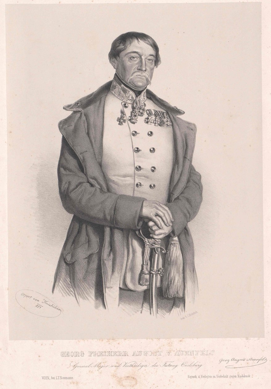 George báró August von Auenfels alkotó: Artist Unknown
