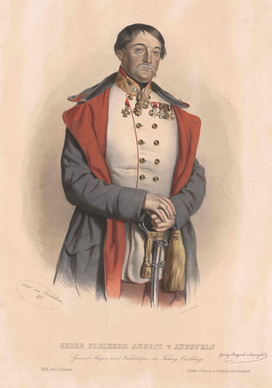 George báró August von Auenfels alkotó: Artist Unknown