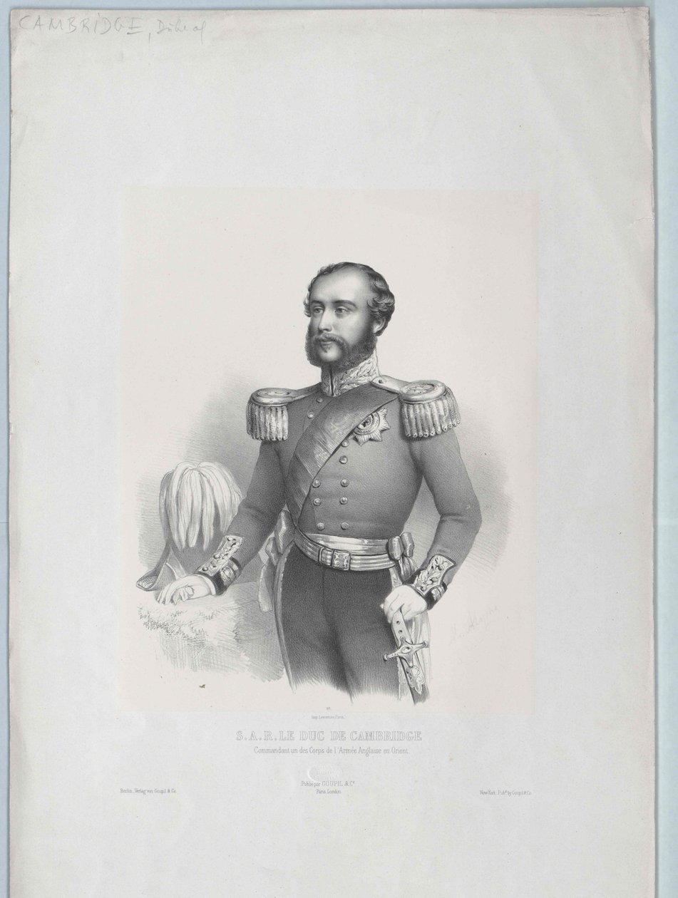 George herceg Cambridge alkotó: Artist Unknown