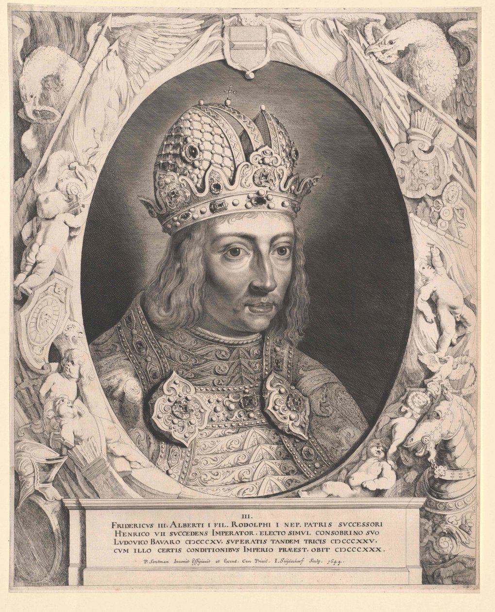 III. Frigyes német király a szépség alkotó: Artist Unknown