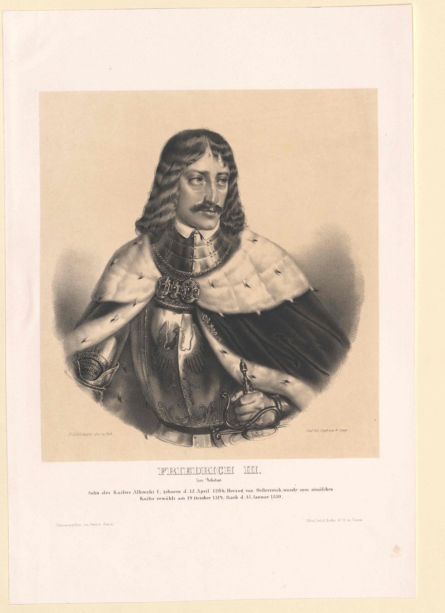 Szép Frigyes német király alkotó: Artist Unknown