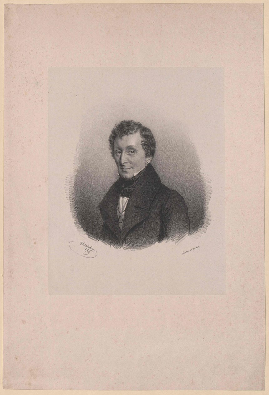 Giacomo Meyerbeer (nyomtatás) alkotó: Artist Unknown