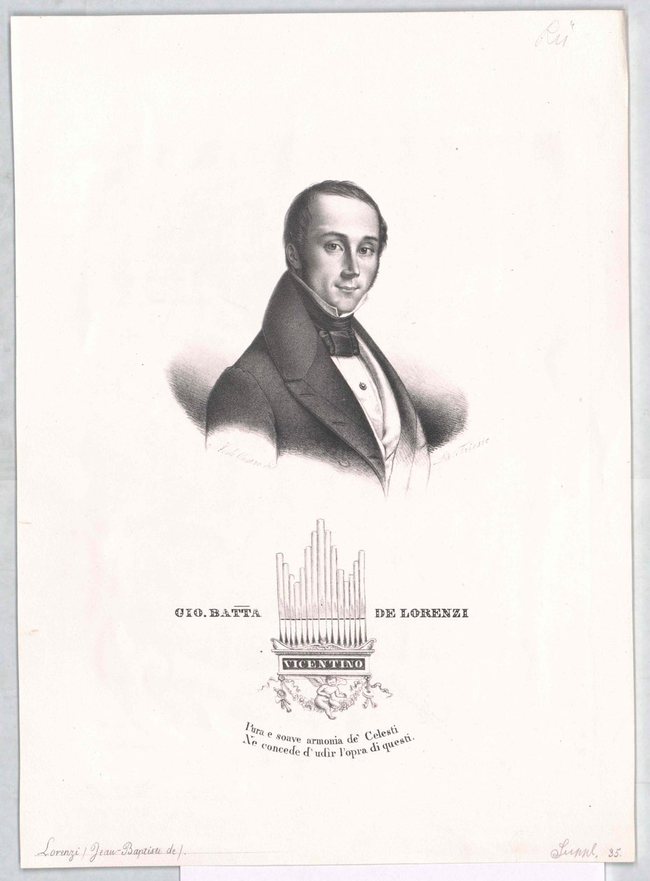 Giovanni Battista de Lorenzi alkotó: Artist Unknown
