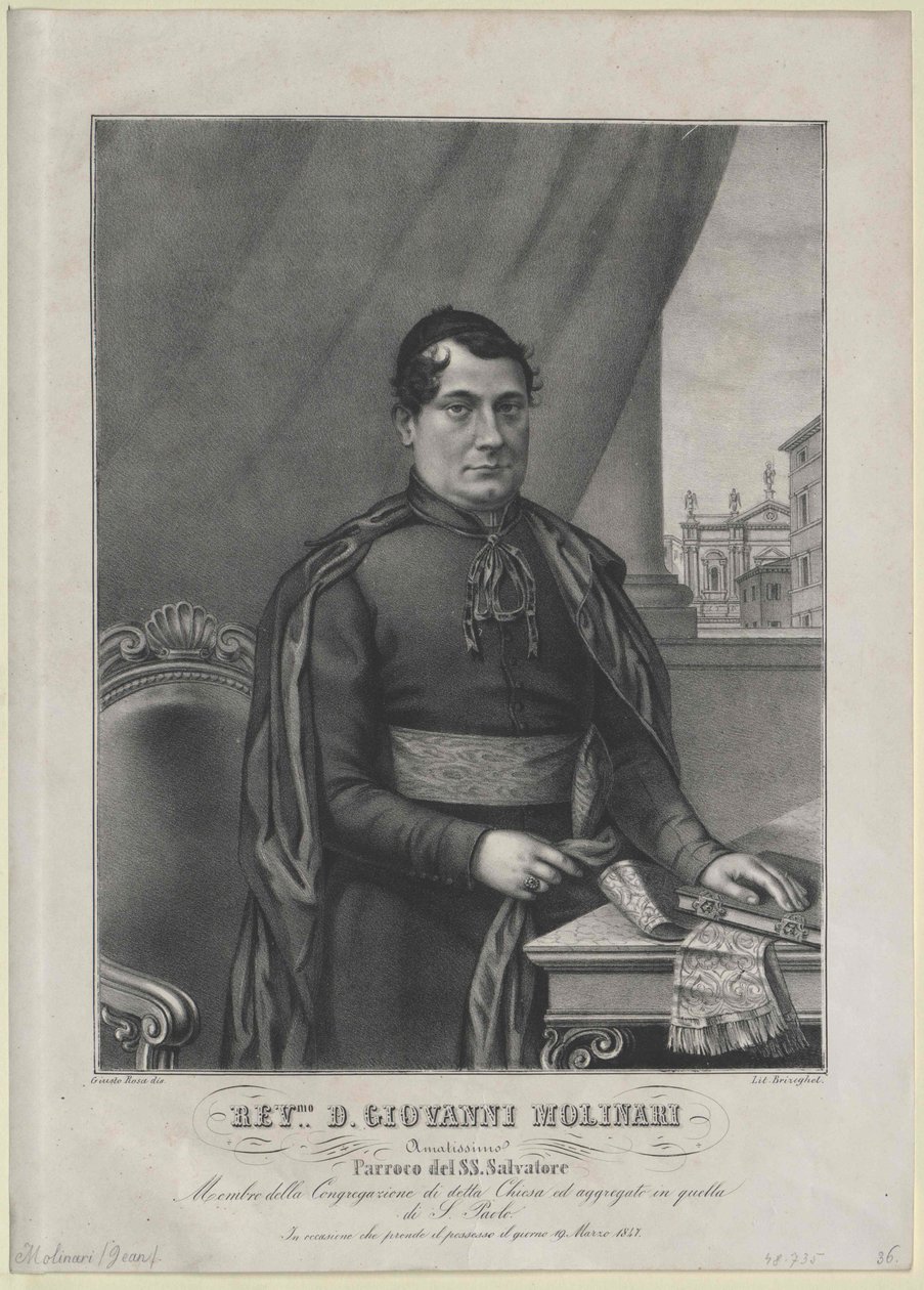 Giovanni Molinari alkotó: Artist Unknown