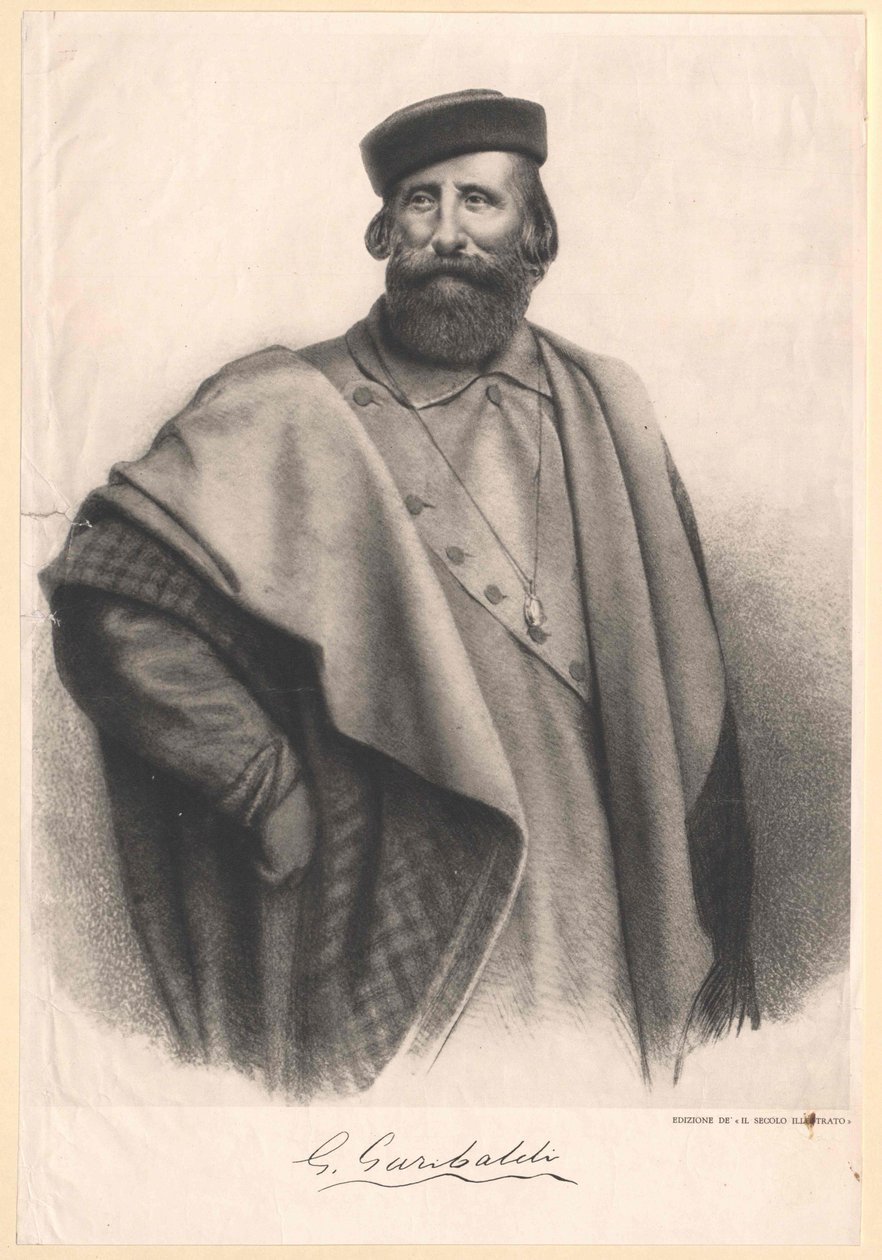 Giuseppe Garibaldi alkotó: Artist Unknown