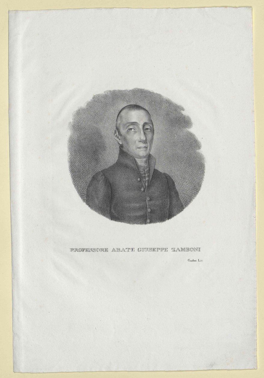 Giuseppe Zamboni alkotó: Artist Unknown