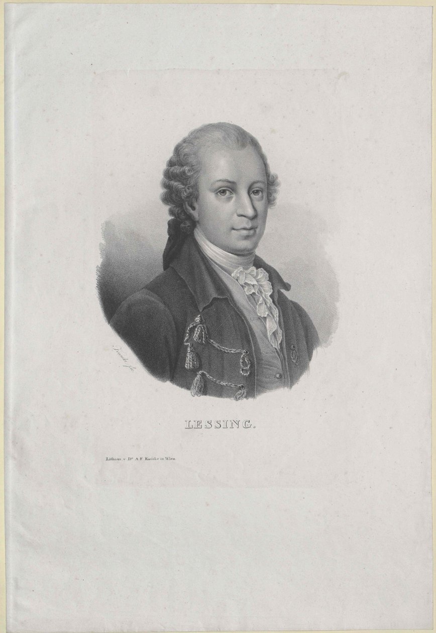 Gotthold Ephraim Lessing alkotó: Artist Unknown
