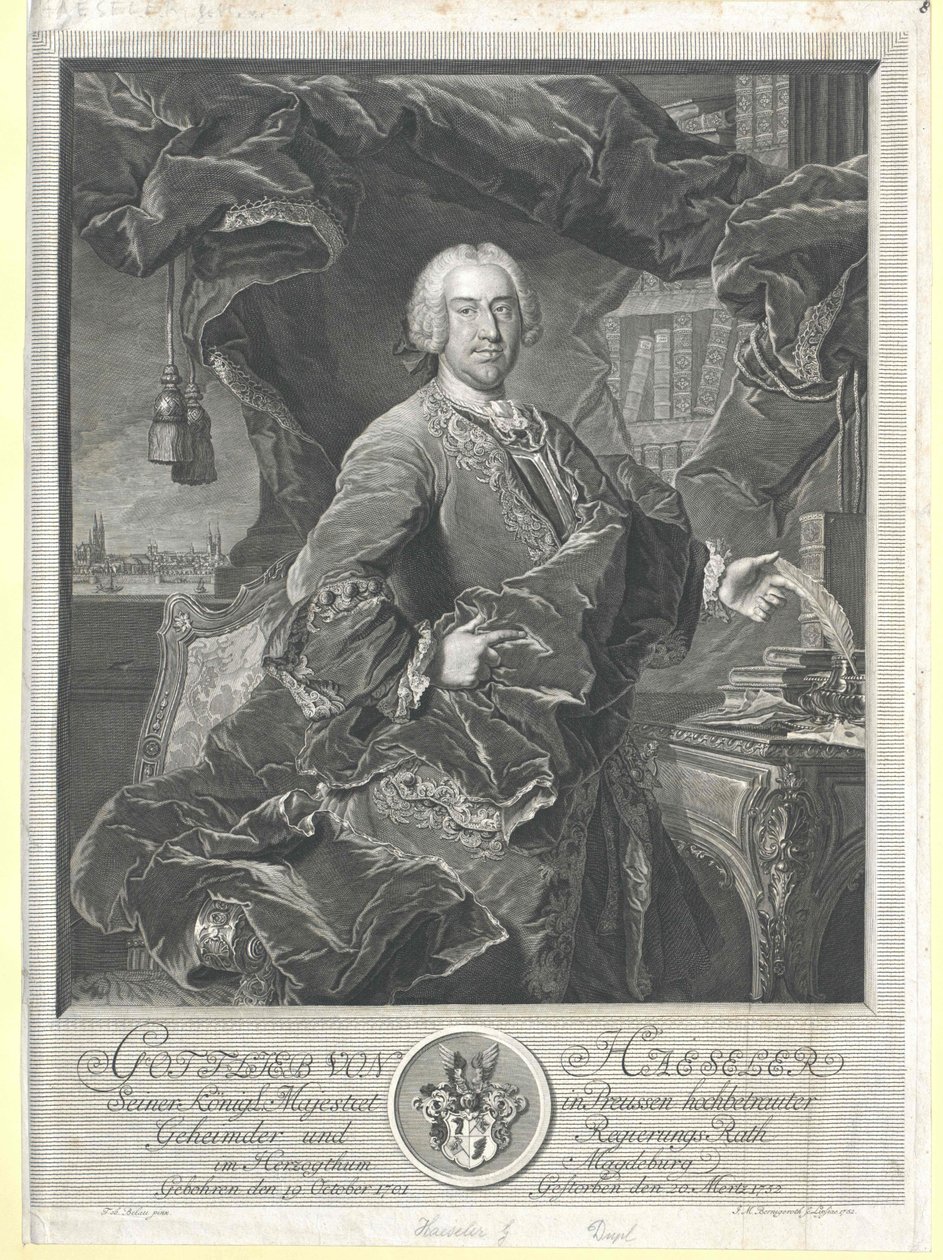 Gottlieb von Haeseler alkotó: Artist Unknown