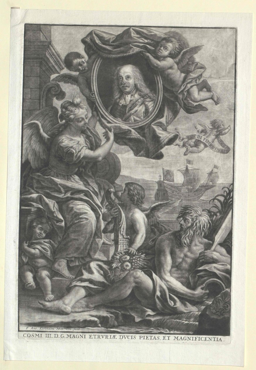 Cosimo III de Medici toszkánai nagyherceg alkotó: Artist Unknown