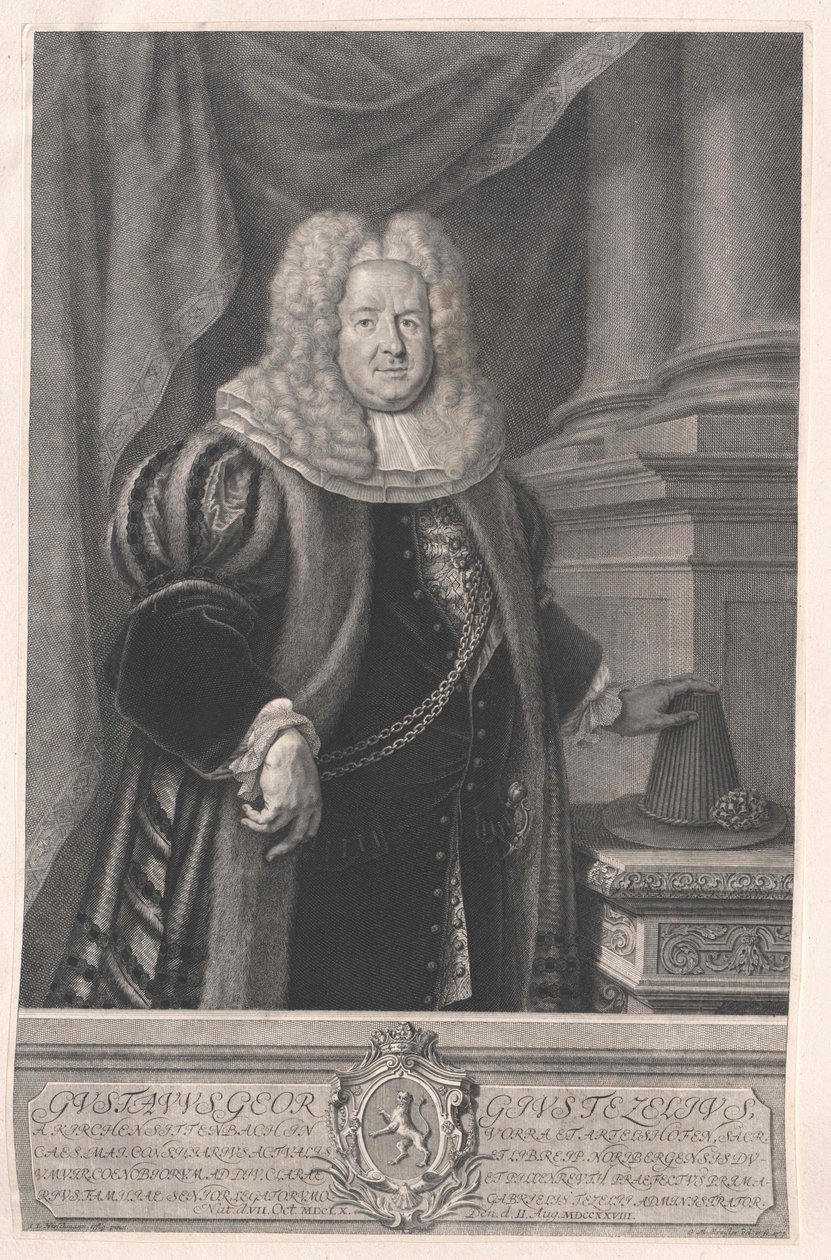 Gustav Georg Tetzel a Kirchensittenbachból alkotó: Artist Unknown