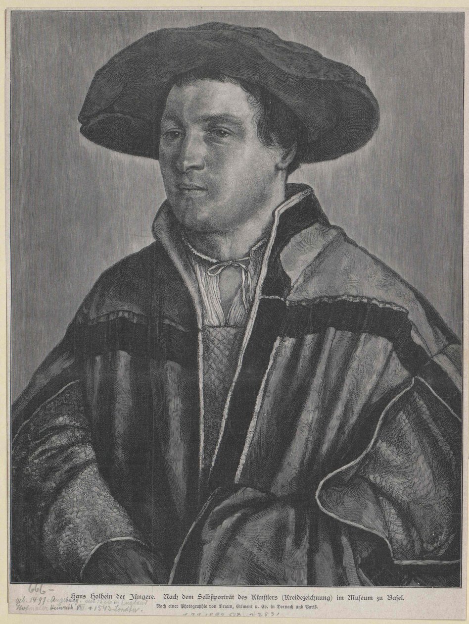 Hans Holbein (nyomtatás) alkotó: Artist Unknown