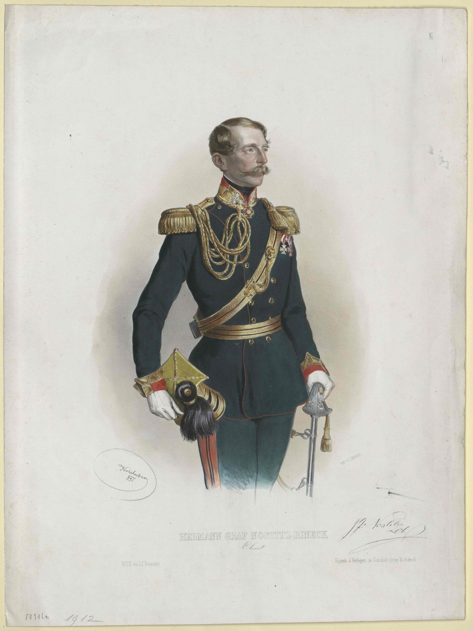 Hermann gróf Nostitz-Rieneck alkotó: Artist Unknown