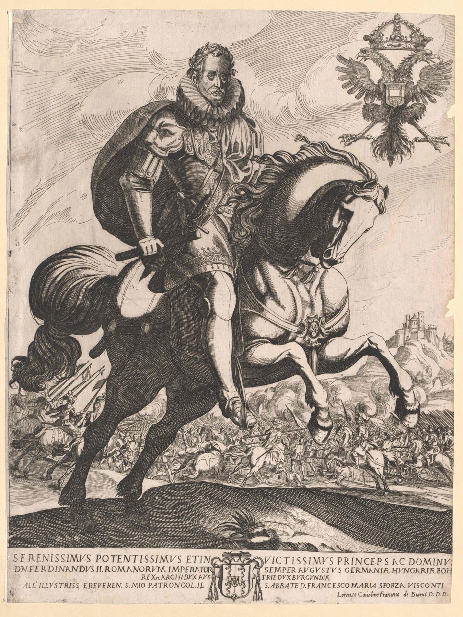 II. Ferdinánd szent római császár alkotó: Artist Unknown