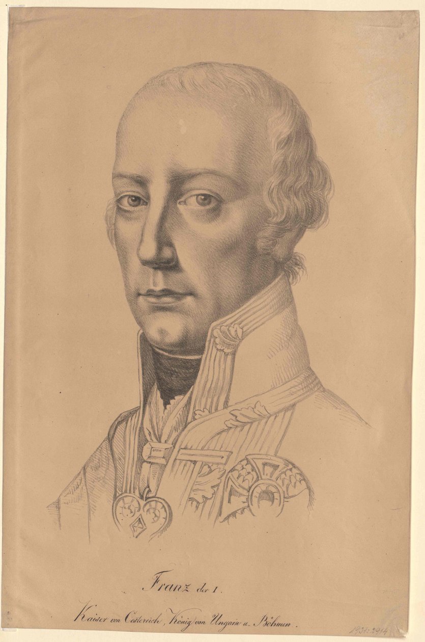 II. Ferenc római császár alkotó: Artist Unknown