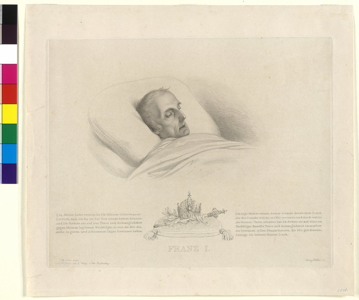 II. Ferenc római császár alkotó: Artist Unknown