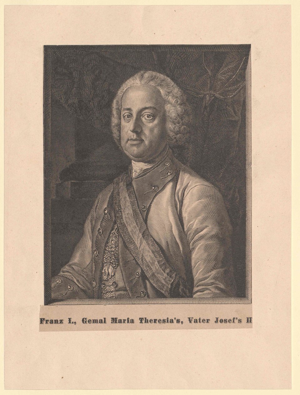 I. Ferenc római császár alkotó: Artist Unknown