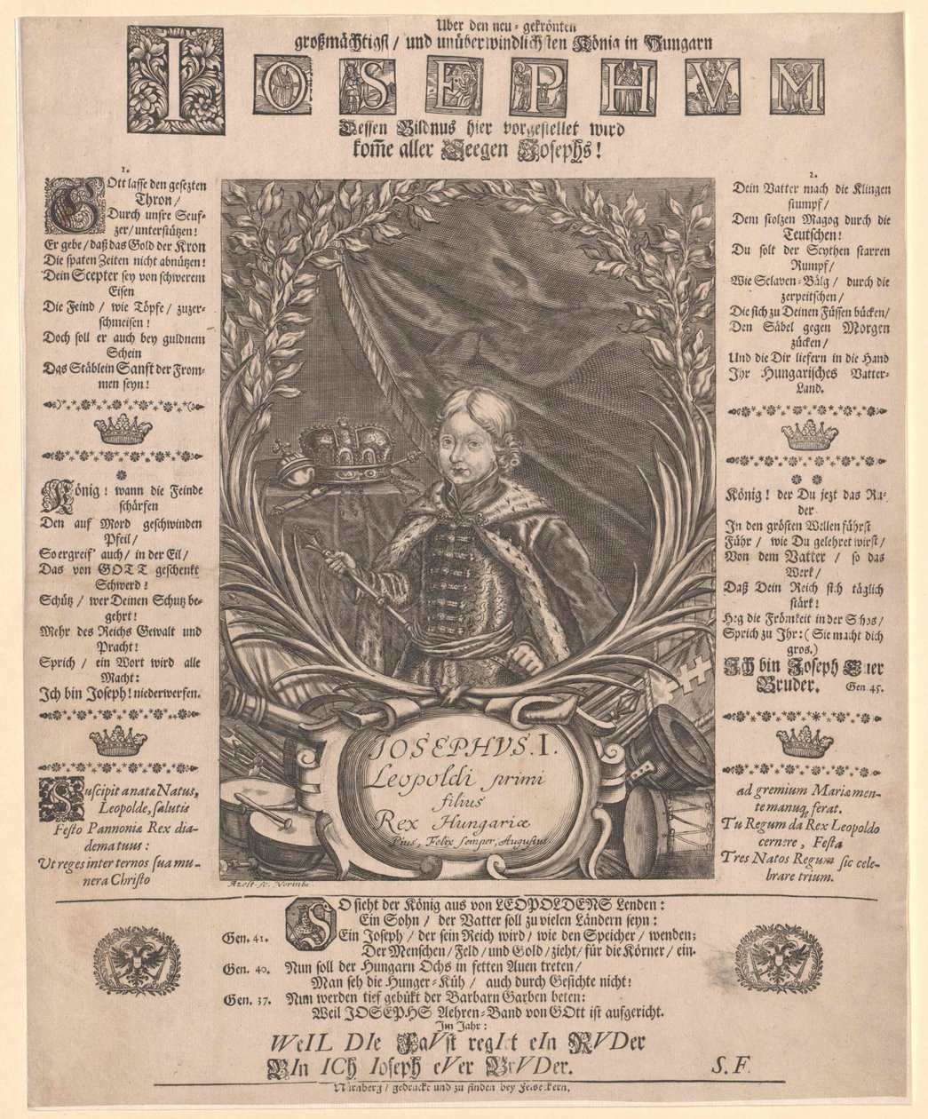 I. József szent római császár alkotó: Artist Unknown