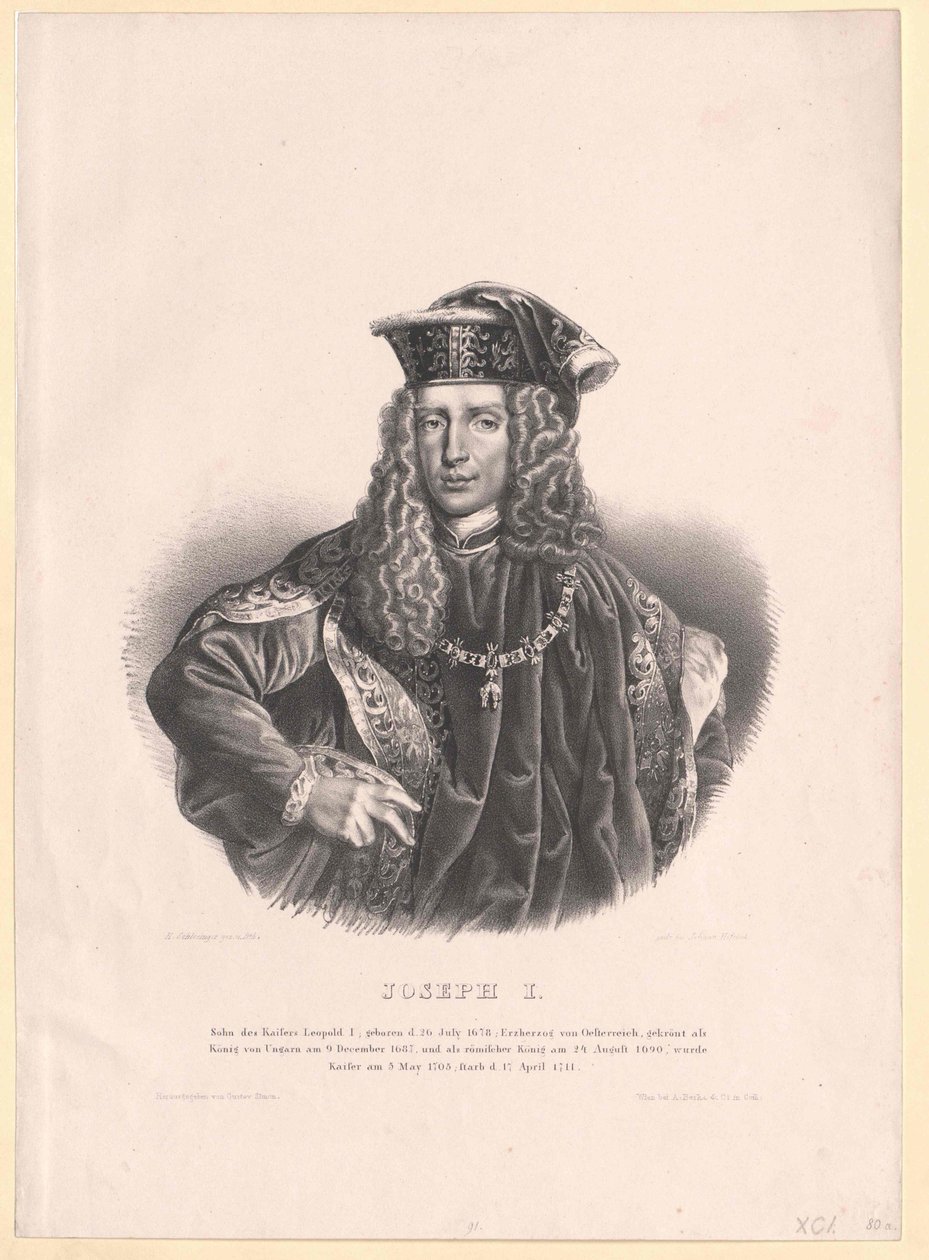 I. József szent római császár alkotó: Artist Unknown