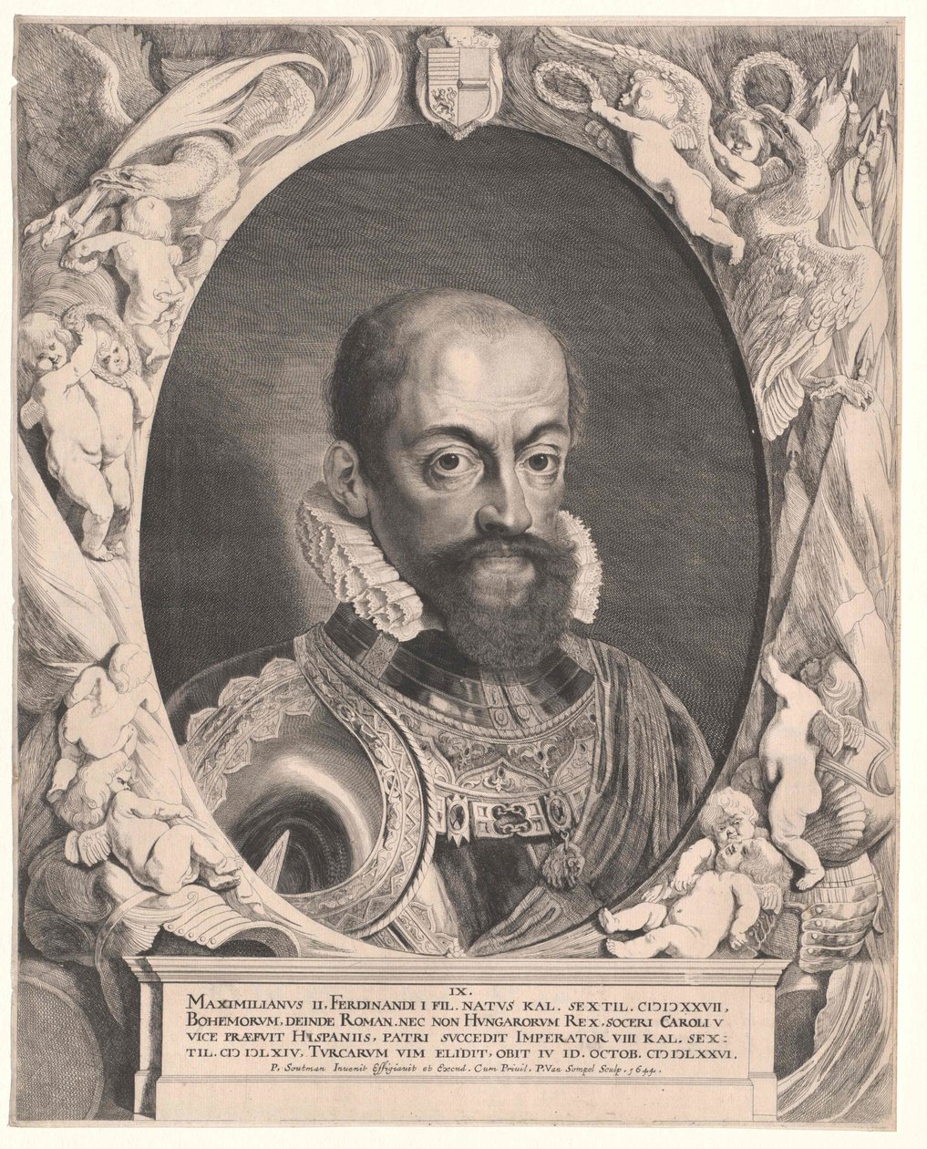 II. Maximilián szent római császár alkotó: Artist Unknown