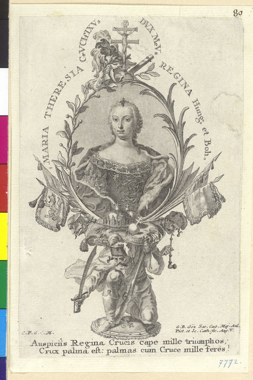 Mária Terézia római császárnő alkotó: Artist Unknown
