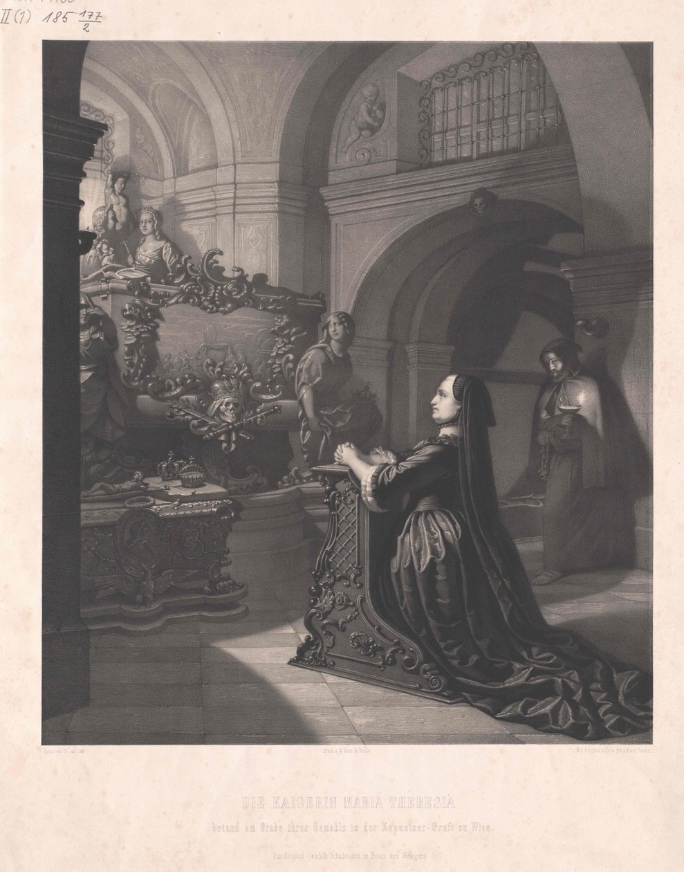 Mária Terézia szent római császárnő alkotó: Artist Unknown