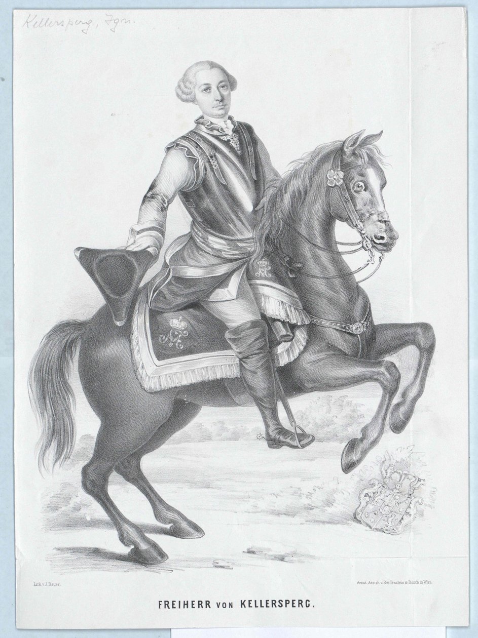 Ignatius báró von Kellersperg alkotó: Artist Unknown