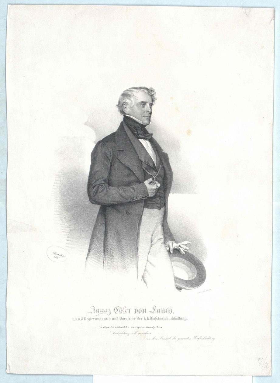 Ignaz von Lauch alkotó: Artist Unknown
