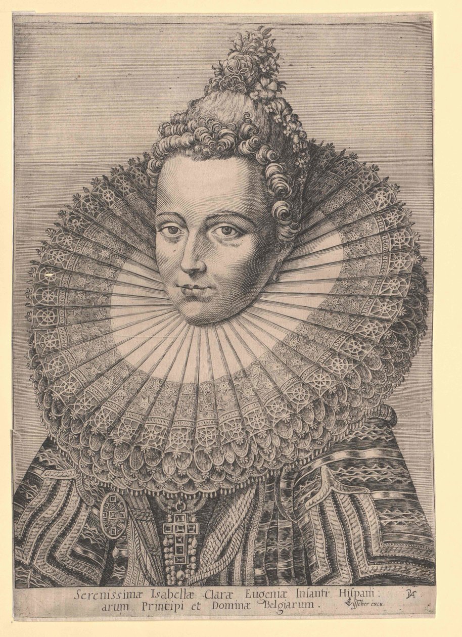 Isabella Clara Eugenia spanyol infánsnő alkotó: Artist Unknown