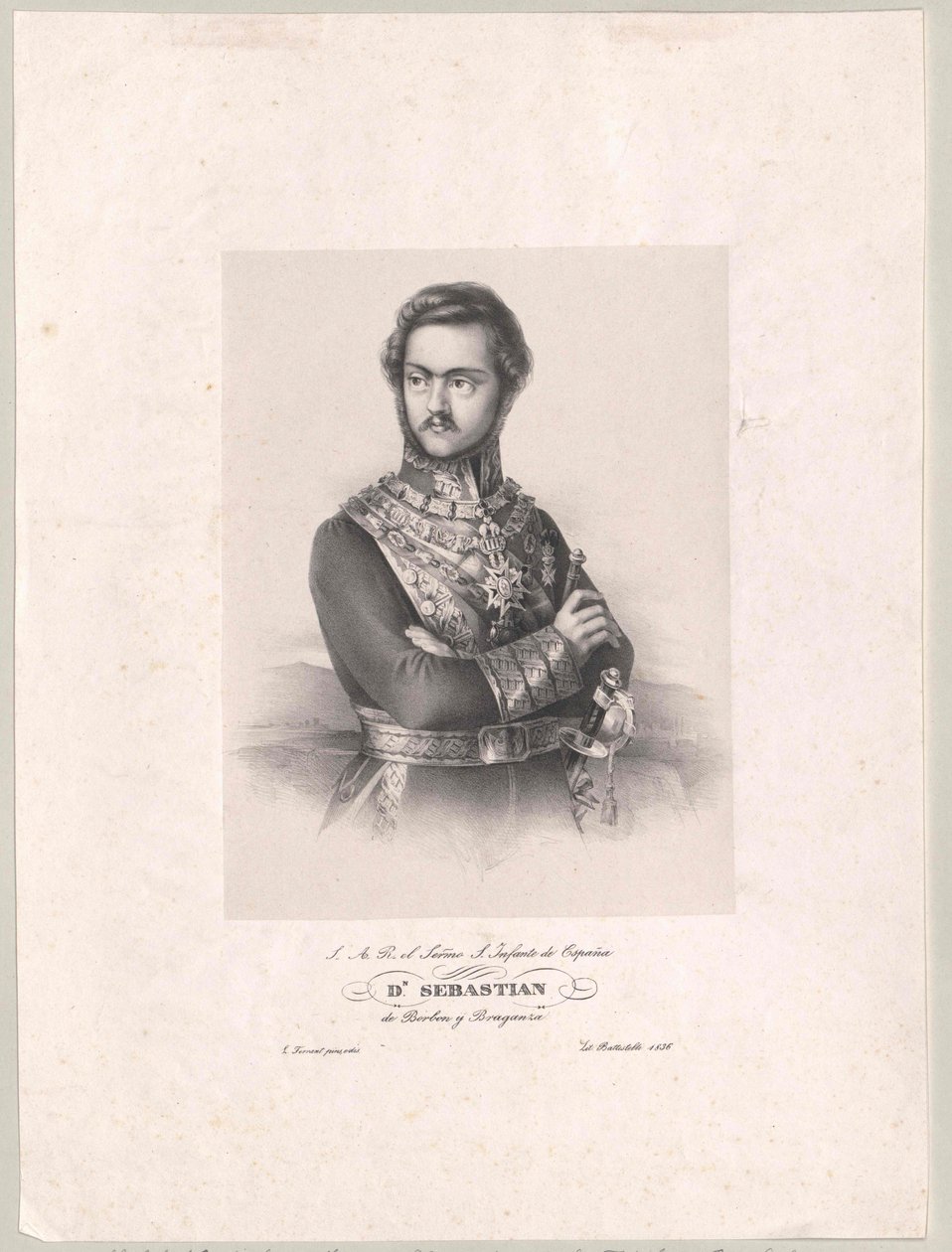 Sebastian spanyol infáns alkotó: Artist Unknown