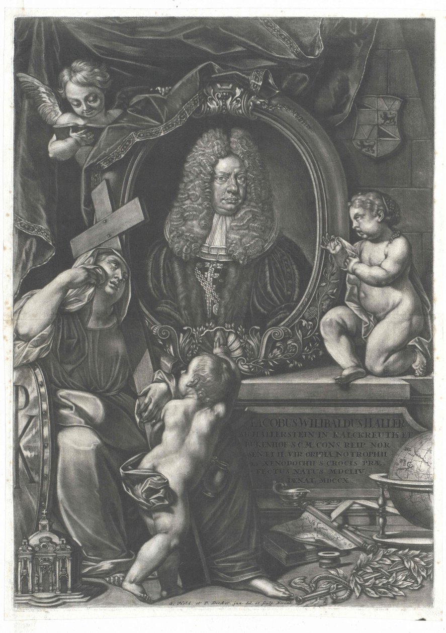Jacob Wilibald Haller von Hallerstein alkotó: Artist Unknown