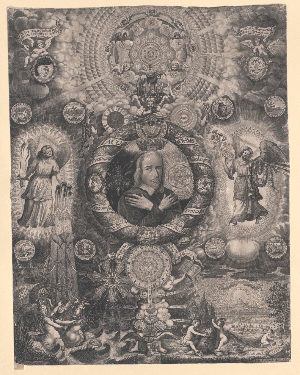 Jakob Boheme alkotó: Artist Unknown