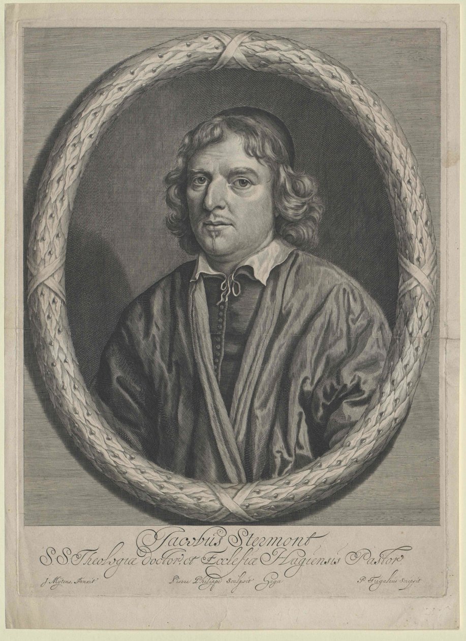 Jakob Stermont (nyomtatás) alkotó: Artist Unknown