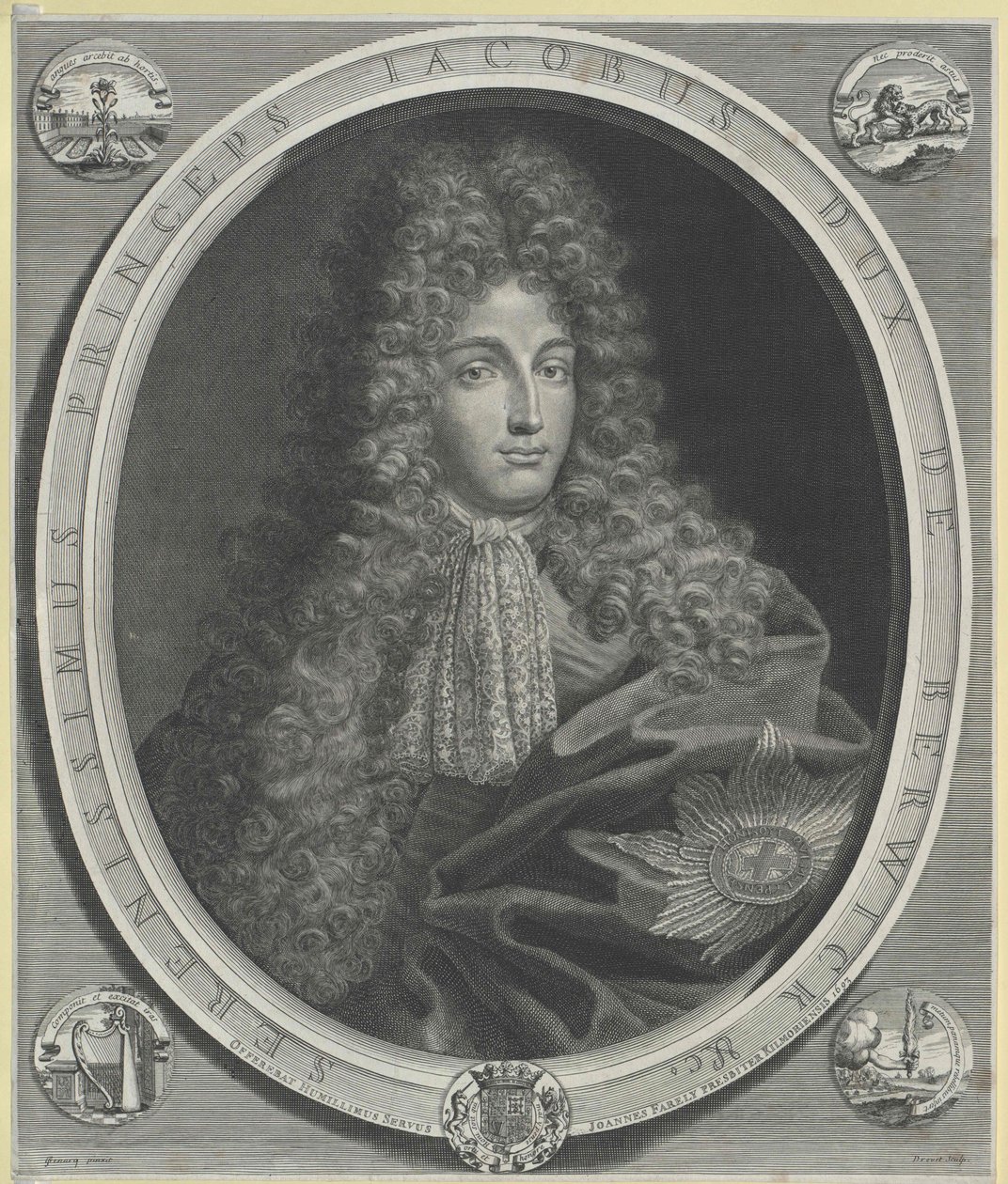 James Fitzjames Berwick hercege (nyomtatás) alkotó: Artist Unknown
